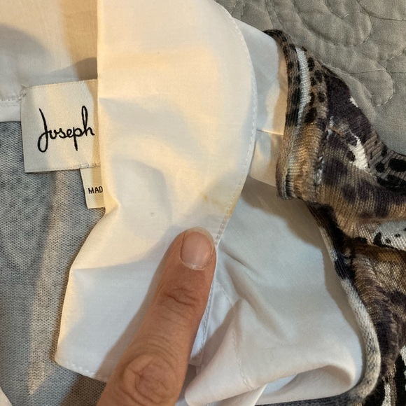 SALE! Joseph Ribkoff Snakeskin Print Layered Look Top size Small - Picture 11 of 11